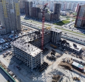 Ход строительства дома № 6, ГП-72.211 в ЖК Прео -