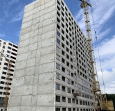 Ход строительства дома 10в, поз.3 в ЖК Ю -