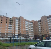 Ход строительства дома 84, секция 2 в ЖК На Ленина -