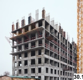 Ход строительства дома 6 в ЖК Толк Медный -