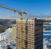 Ход строительства дома корпус 10 в ЖК Савин парк -