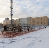 Ход строительства дома 3.1.1 в ЖК Окла -