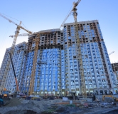 Ход строительства дома Литер 5 в ЖК Левобережье -