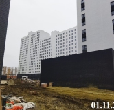 Ход строительства дома 9 в ЖК Лугометрия -