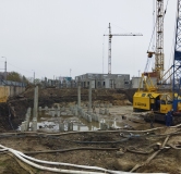 Ход строительства дома 2, 1 этап в ЖК Чаадаев -