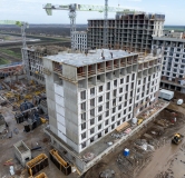 Ход строительства дома Литер 1, квартал 1.5 в ЖК Первое место -