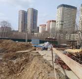 Ход строительства дома 3 в ЖК Расцветай на Кропоткина -