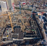 Ход строительства дома 5 в ЖК Univers (Универс) -