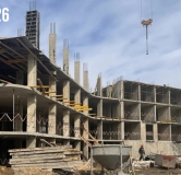 Ход строительства дома 2 в ЖК Лес -