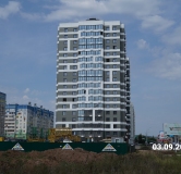 Ход строительства дома 70Б,  к с в ЖК Символ -