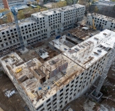 Ход строительства дома Литер 4.2 в ЖК Патрики -