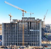 Ход строительства дома № 10 (ГП-2) в ЖК Окинава -