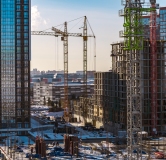 Ход строительства дома 10/1, секция 8-10 в ЖК Ясный Берег -