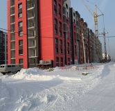 Ход строительства дома 28, 2 этап в ЖК Фламинго -