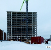 Ход строительства дома 2 в ЖК Суворовский -