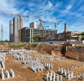 Ход строительства дома Корпус 1,2,3, 1 этап в ЖК Manzara Towers -