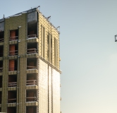 Ход строительства дома 1 в ЖК Окская Стрелка -