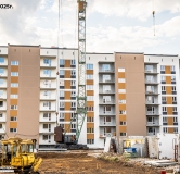 Ход строительства дома 13, корпус 1 в ЖК Видный -