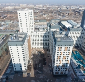 Ход строительства дома № 1 в Прогресс-кварталы Перемены -