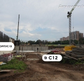 Ход строительства дома 13 в ЖК Грейд (GRADE) -