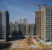 Ход строительства дома 32 в ЖК Символ -