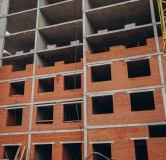 Ход строительства дома литер 25 в ЖК Ривер -