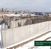 Ход строительства дома № 1.6 в ЖК Плодово-Ягодный -