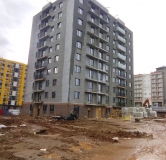Ход строительства дома 25 в ЖК Город оружейников -