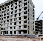 Ход строительства дома № 1 в ЖК GloraX Новинки -