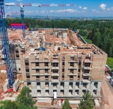 Ход строительства дома 5/1, 1 этап в ЖК Вита-парк -