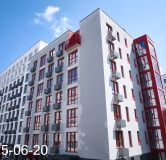Ход строительства дома 3 в ЖК Новиль -