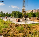 Ход строительства дома 49, корпус 2 в ЖК Мотовилихинскай (МотовилихинSKY) -