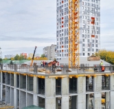 Ход строительства дома 6 в ЖК Толк Медный -