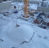 Ход строительства дома 33, 1 этап в ЖК Vetlan -