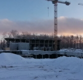 Ход строительства дома 2 в ЖК На турбинке -