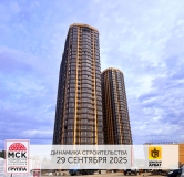 Ход строительства дома Литер 5 в ЖК Донской Арбат -