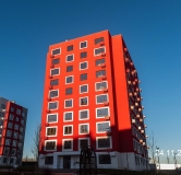 Ход строительства дома 2.3 в ЖК Кантри -