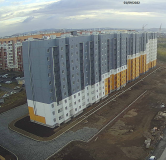 Ход строительства дома 24 в ЖК 147 микрорайон -