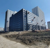 Ход строительства дома Литер 1 в ЖК ИНАЧЕ в Молодежном -