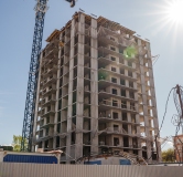 Ход строительства дома 4 в ЖК Нью-йорт -