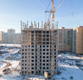 Ход строительства дома 3.2.2 в ЖК Остров на Норильской -