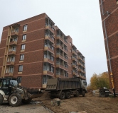 Ход строительства дома 5А, позиция 1 в ЖК Альфа дом на Гайве -